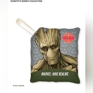 Scentsy Disney Marvel Groot Nine Realms Scent Pak Lime Zest Blue Tea Lavender